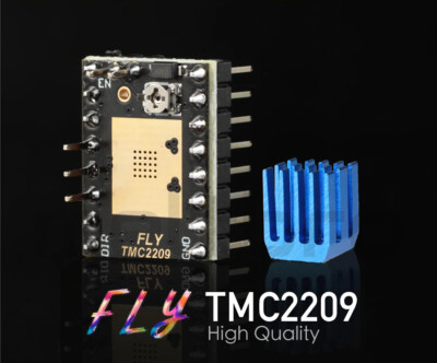 5x FLY TMC2209 Schrittmotortreiber / stepper, original Trinamic chips, UART 