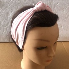Headband Soft Pink Headband Puff Knotted NWOT