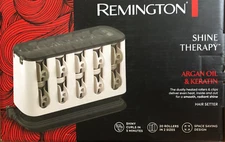 REMINGTON SHINE THERAPY ARGAN OIL AND KERATIN HAIR SETTER/-open box