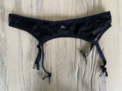 Toller Damen Strumpfgürtel von Beauty´s Love Größe small schwarz transparent Neu