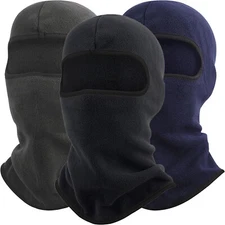 Winter Fleece Hat Windproof Thicken Ear Protect Face Mask Cold Weather Warm Mask