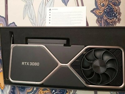 NVIDIA GeForce RTX 3080 Founders 10GB GDDR6X Graphics Card