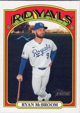 2021 Topps Heritage #201 Ryan Mcbroom Kansas City Royals