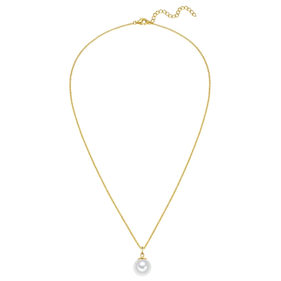 Rafaela Donata Damen Halskette aus Sterling Silber mit Muschelkernperle in 42,0 - Bild 2 von 4