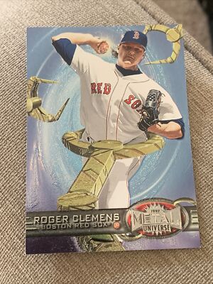 1997 ROGER CLEMENS FLEER METAL UNIVERSE #20 CARD BOSTON RED SOX YANKEES C3