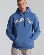 🧡*NWT*Mark Wahlberg Municipal Origin 300 Hoodie Pullover Men's Size L -Horizon