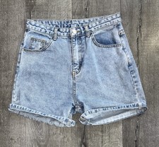 Shein Women s Light Blue Jeans Shorts Size Medium