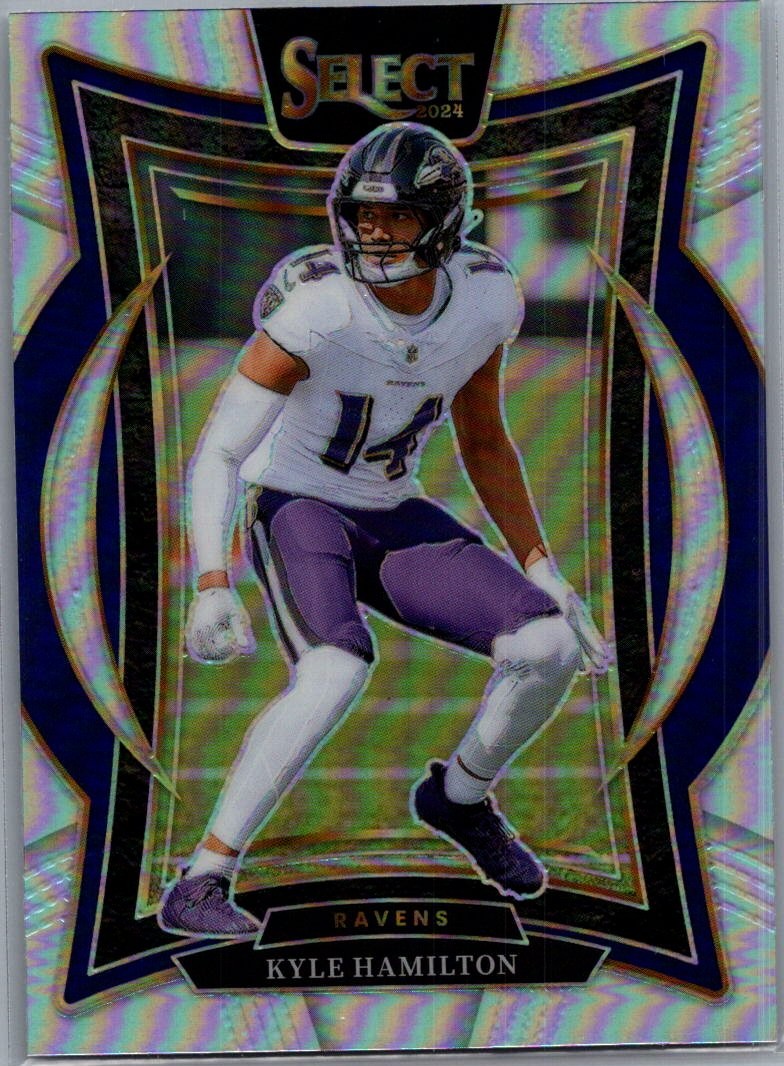 2024 Panini Select #78 Kyle Hamilton Prizm Silver