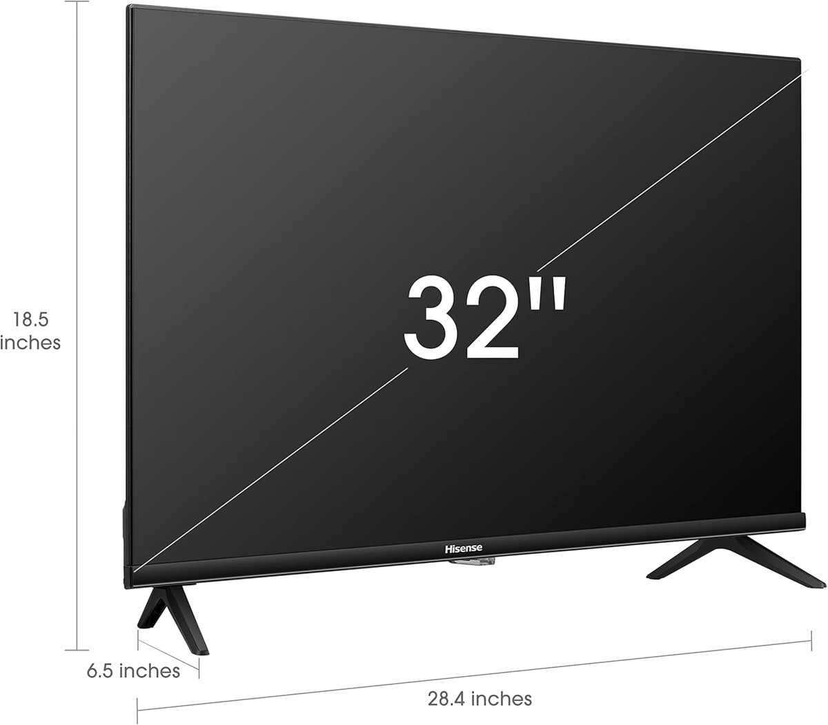 Hisense A4 Series 32-Inch Class HD Smart Android TV with DTS