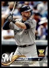 2018 Topps Manny Pina Milwaukee Brewers #637