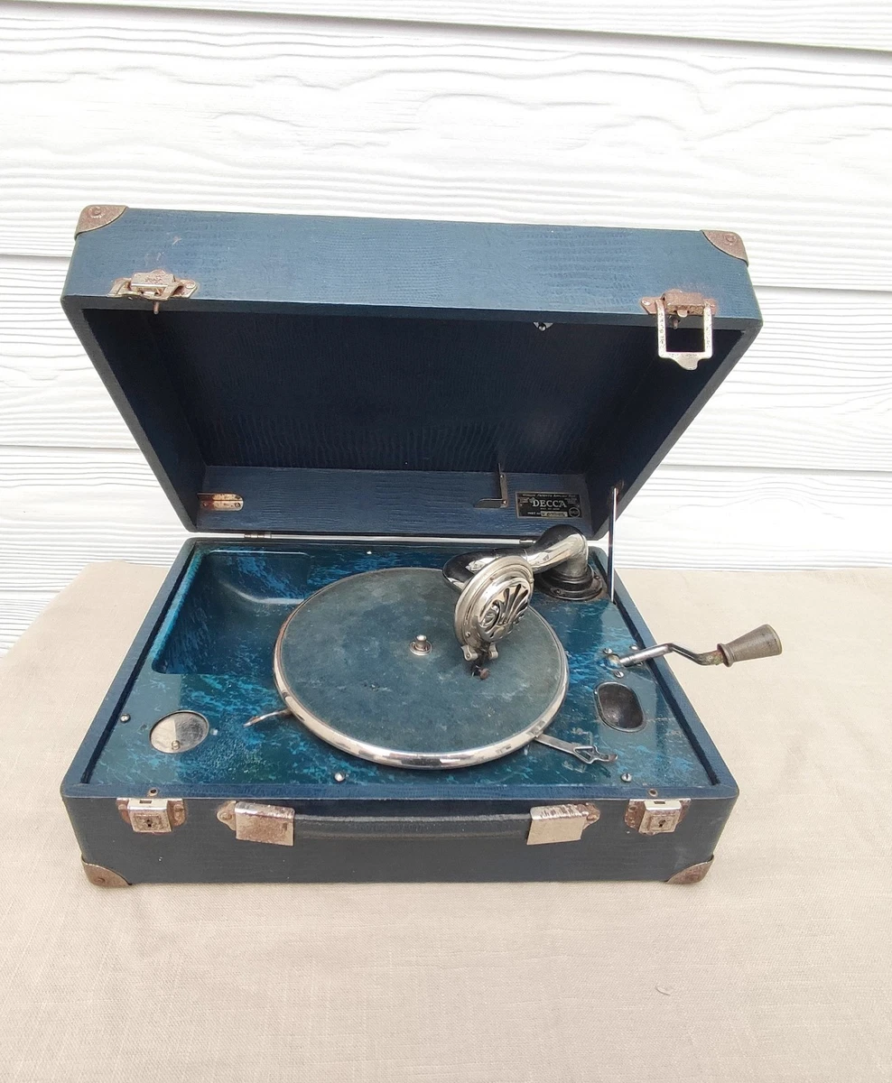 Gramophones et phonographes de collection phono-valises