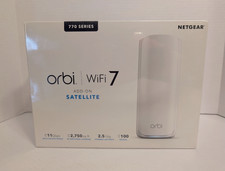 NEW.NETGEAR Orbi 770 Series Tri-Band WiFi 7 Mesh Network System RBE773
