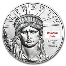 Platinum American Eagle *Random Date* - 1 oz 2383.68 per troy oz