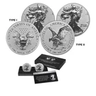 2021 American Eagles-2 Coin Set-Reverse Proof Designer Edition, OGP