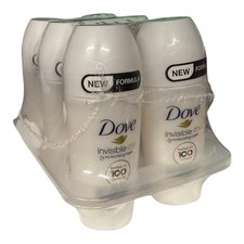 Dove Roll On Invisible Dry Women Scent Antiperspirant Deodorant 50 ml x 6 Pack