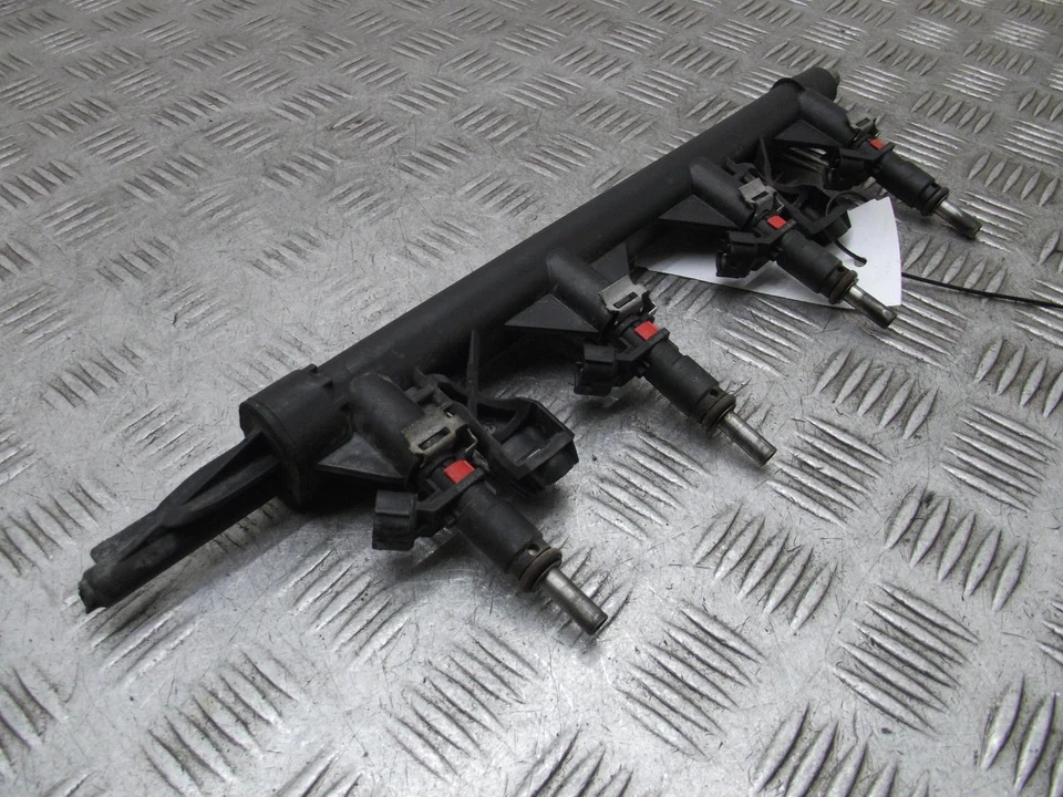 Riel de inyección Mini Bmw Cooper con inyector 7575646 R56 1.6 gasolina 2006-2015S Foto 4 de 4