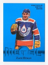 2024-25 UD Metal Universe Zach Hyman 2013 Retro Blue PMG 22/50 #RT-9