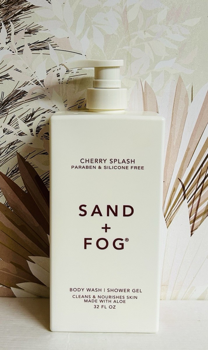 Sand & Fog ~ Cherry Splash Body Wash Shower Gel 32 oz Paraben