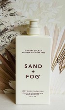 Sand & Fog ~ Cherry Splash Body Wash Shower Gel 32 oz Paraben Sulfate Free 1.03 per gallon