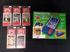 SPORTS TALK PLAYER TOPPS LJN BASEBALL TALK COLLECTION & (5) 4-CARD EXPANSIONS