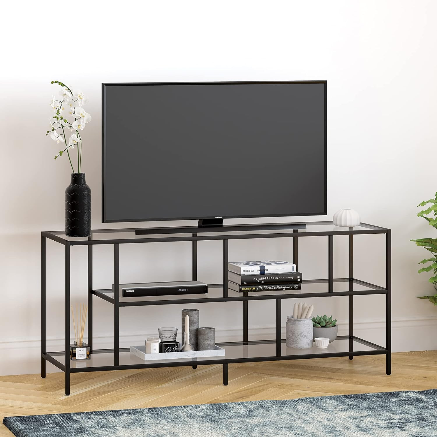 With Glass Shelves For Tvs Up To 60
