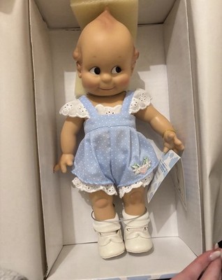 Kewpie Classic Blue Romper 11 in Vinyl Doll in Box w/ COA MPN 06043001