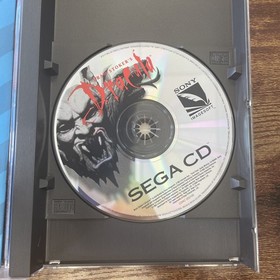 Bram Stoker's Dracula (Sega CD, 1993) Complete With Manual And Registration