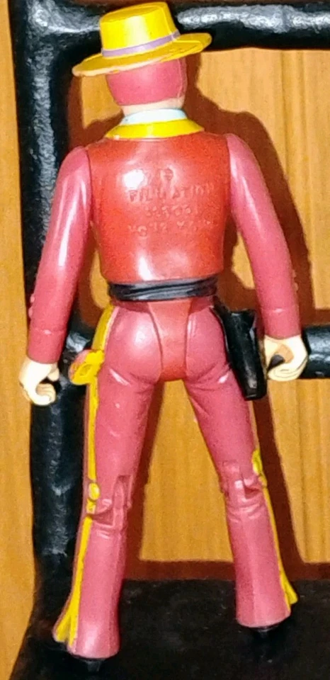 Boneco de ação Zorro's Amigo Gabriel Filmation Toys 1981 vintage 3 3/4" brinquedo B - Imagem 2 de 4
