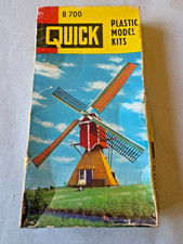 Vintage QUICK B700 HO H0 Windmill with electric motor, Unbuilt Kit, K1