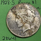 1928-S Peace Dollar  $1 Fine US Coin