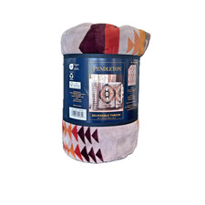 PENDLETON REVERSIBLE THROW 50" x 70" MACHINE WASH ULTRA SOFT