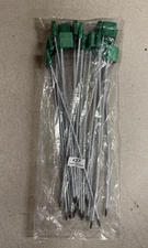 Cambridge Security Seals 3.5mm Cable Seal 12” Length Green Numbered Qty 20