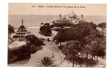 CPA ALPES MARITIMES 06 NICE Jardin Albert 1er 30/07/1923