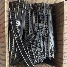 Huge Lot Of Ho Scale Atlas 125 Track Pieces Straights, Curves, Crossroads Ect