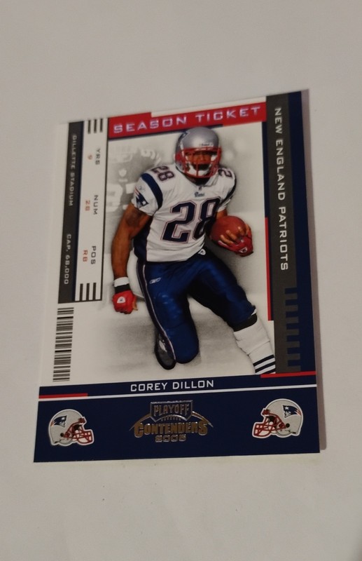 2005 Playoff Contenders - Corey Dillon #57
