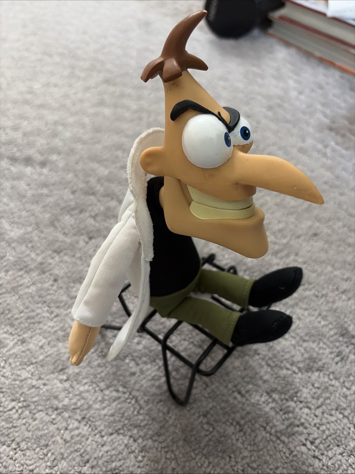 Jakks Plush Disney Phineas & Ferb 7” Dr Doofenshmirtz | eBay