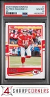 2020 PANINI DONRUSS #1 PATRICK MAHOMES II CHIEFS SP PSA 10