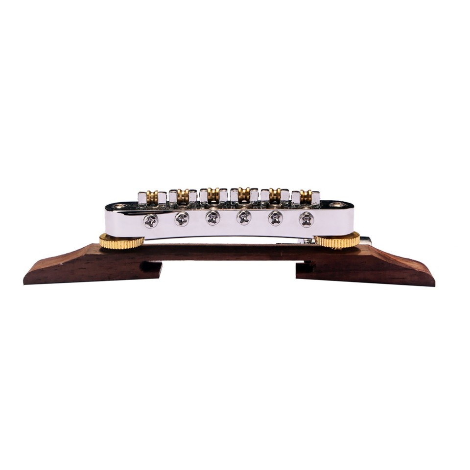 Guitar Bridge Instrument Decor Copper Bridge Roller Saddles Archtop ...