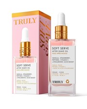 Truly Beauty Soft Serve After Shave Oil  Hydrating 3.1 Fl Oz, white