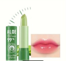 12 Pieces Aloe Vera Tinted Lip Balm. Thermochromic Color Changing.