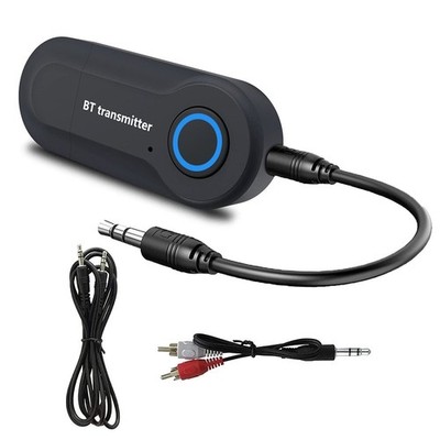 Bluetooth 5.0 Transmitter Empfänger Sender 2in1 Aux Audio Adapter TV Kopfhörer