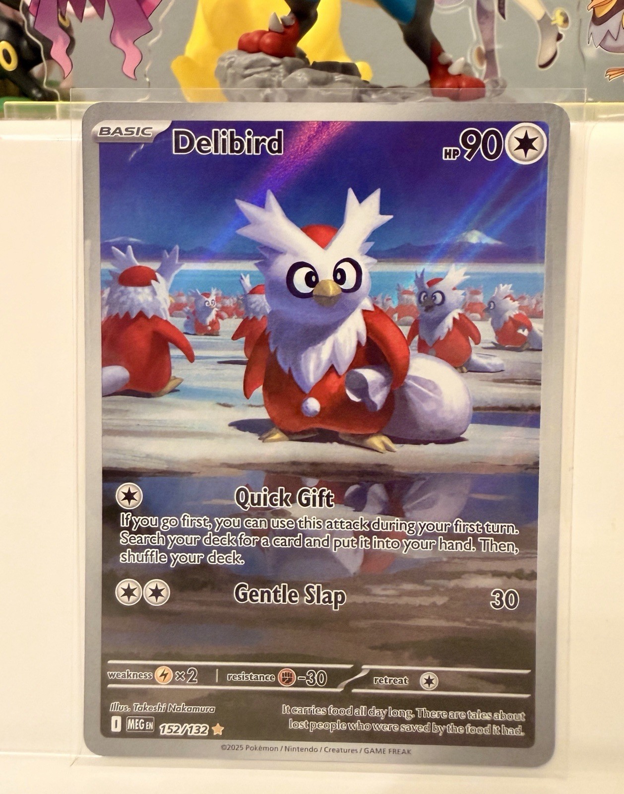 Delibird 2025 Mega Evolution #152/132 Illustration Rare Price