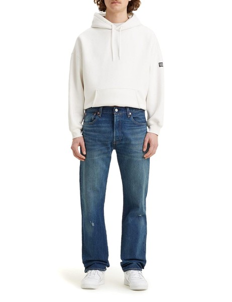 Levi's Herren Jeans 501 Original Fit Slim, Float On Cloud Blau, W28 L32-image