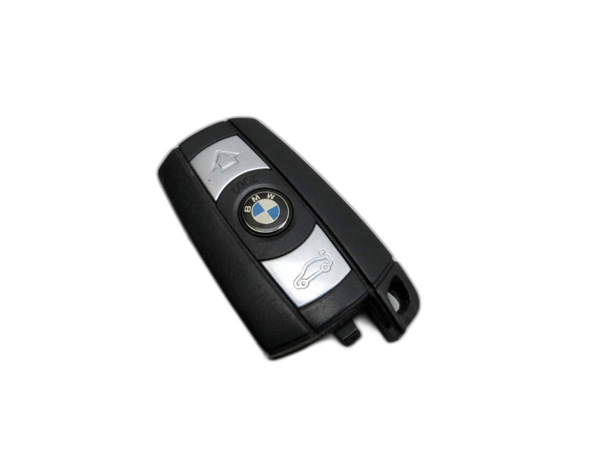HIBEYO Cover In TPU Per Chiave BMW, Design Sottile Con Linea Argento, Anti-graffio E Resistente, Per Serie 1-7, X1-X6