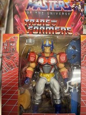 Masters of The Universe MOTU x Transformers Optimus Prime Armor He-Man
