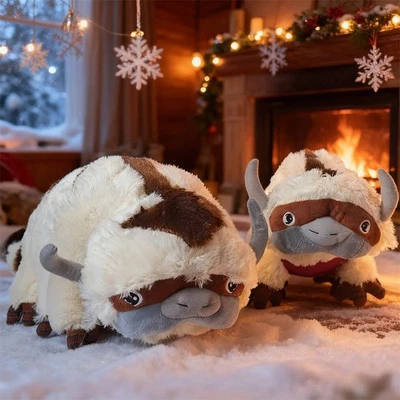 MARKENLOS Avatar The Last Airbender 45/50cm Appa Flying Bison Plüsch Spielzeug Geschenke