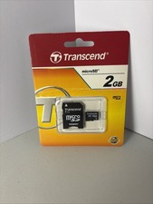 Brand New Transcend 2GB MicroSD Secure Digita...