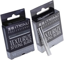 MISAKI Professional Texturize Styling Razor Blades Pack of 2
