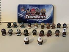 TeenyMates NFL Mini Collectible Figurines Set with Tin Box