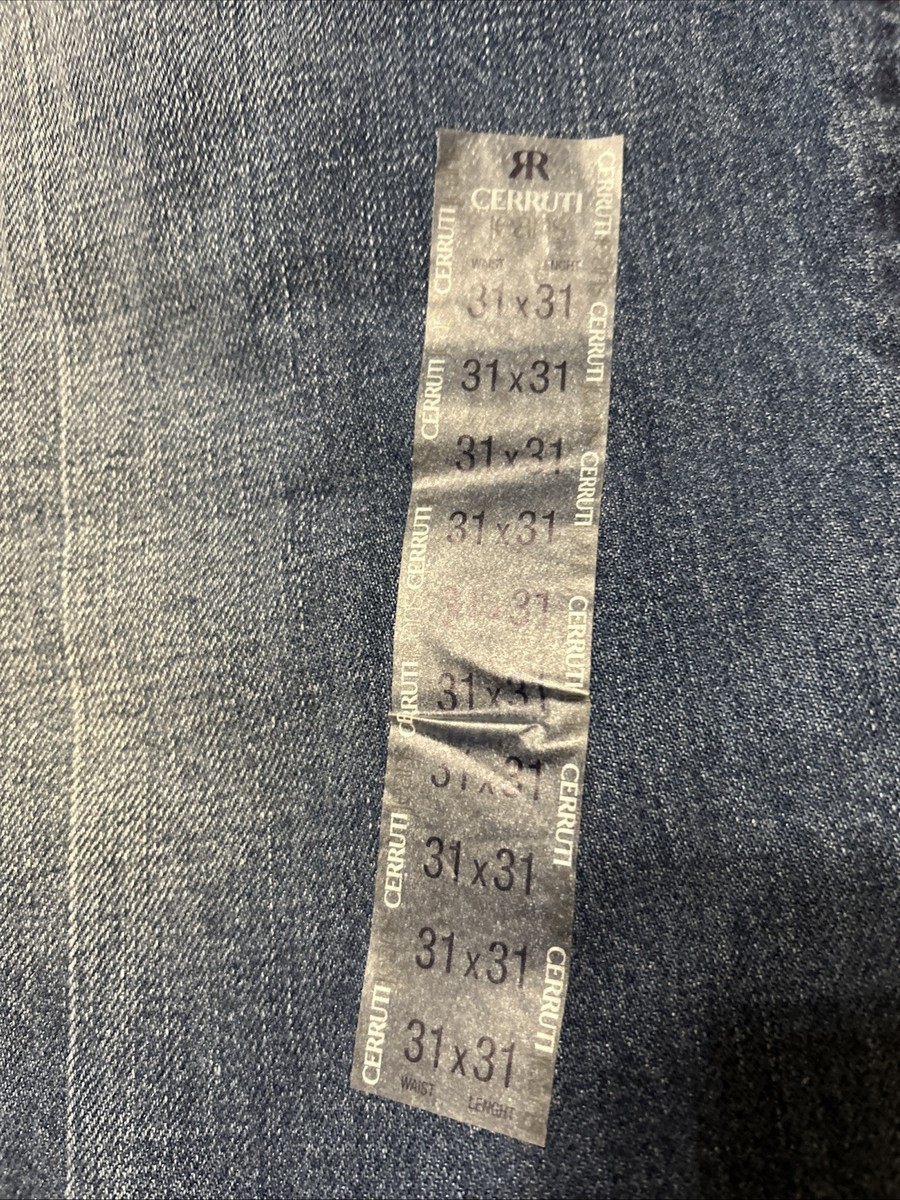 RR Cerruti Jeans Women's Tag 31x31 Actual 31x33 Straight Leg NEW
